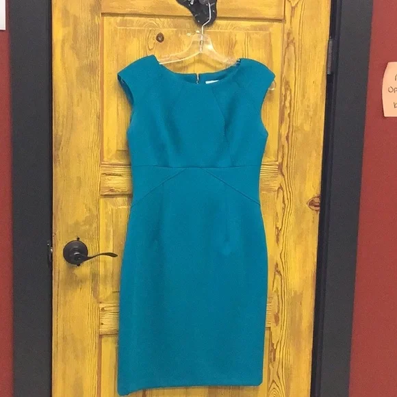 calvin klein blue sleeveless dress Dark Teal Floral Deep V-Neck Short Sleeve Front Slit Maxi Dress – PinkBlush